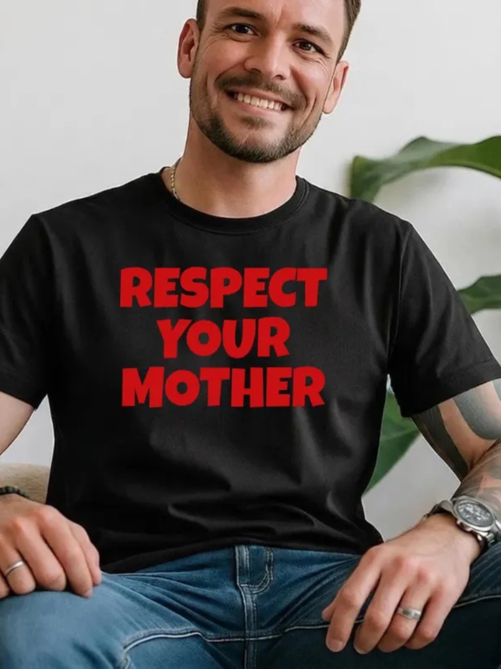 Respect Your Mother Tee, Push Present For Mom, Mothers Day Gift For Grandma
